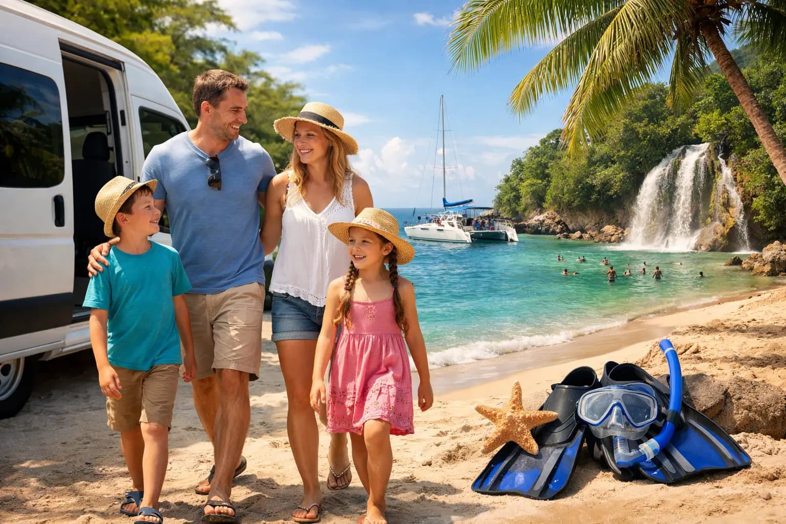 Family Day Tour Dominican Republic Example Plan
