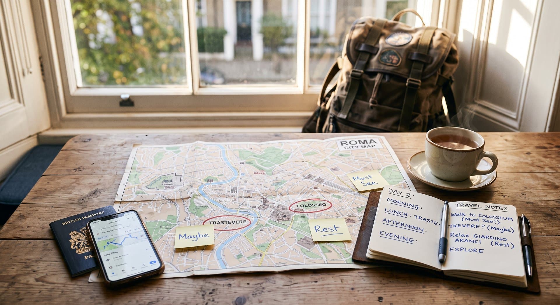 How to Plan a Trip Without Making the Schedule Too Busy