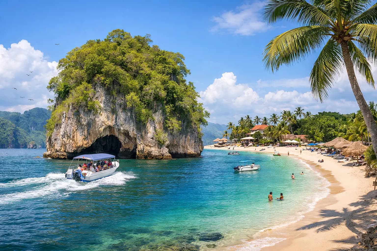 Samaná VIP Los Haitises + Isla Cayo Levantado $49